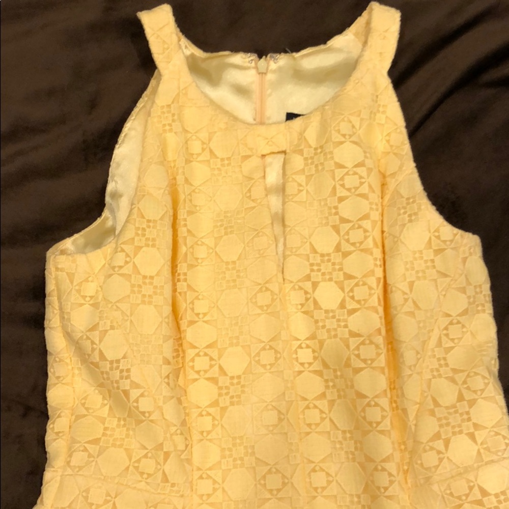 White House black market yellow dress - Picture 2 of 6